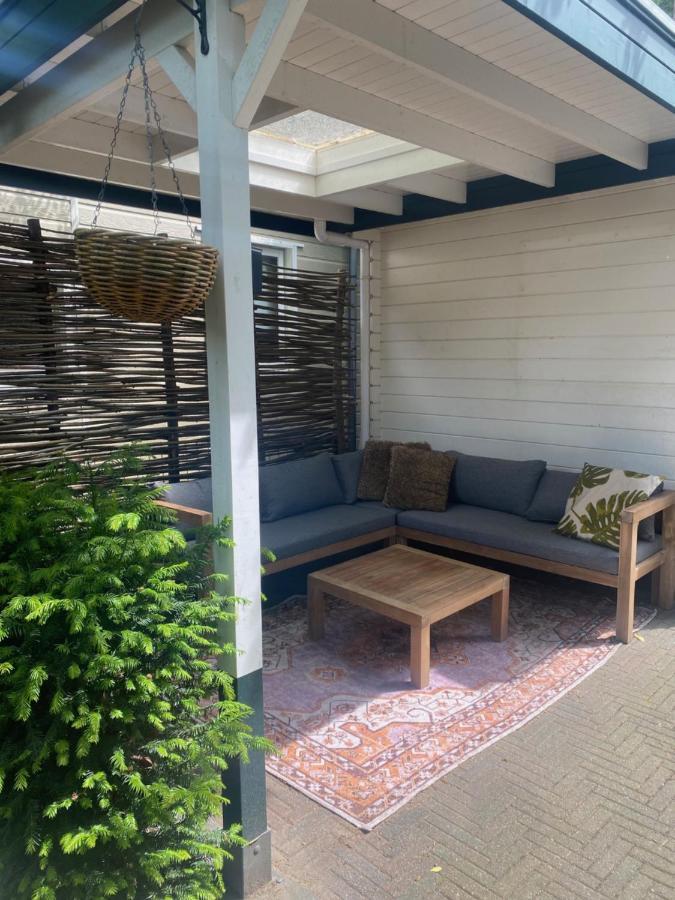Sfeervol Boschalet 5 Persoons Met Sauna Voorthuizen Exteriér fotografie
